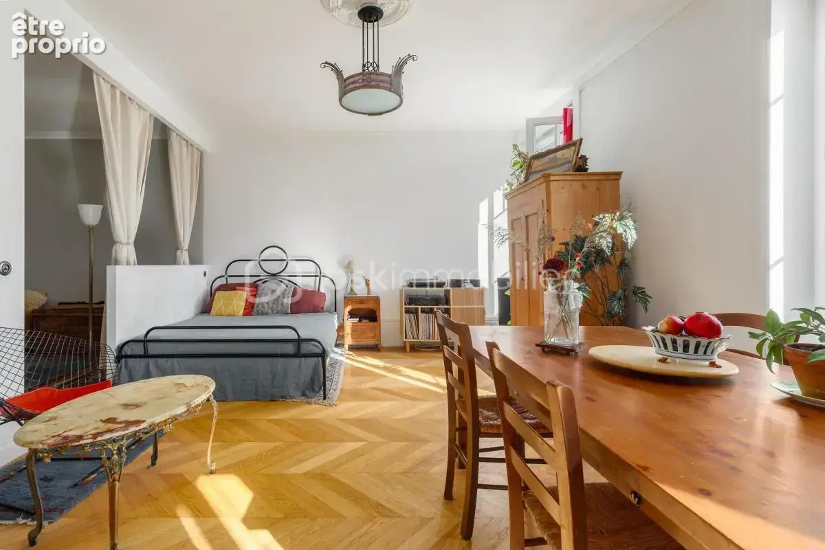 Charmant T1 bis rénové de 51 m² en étage élevé situé à Lyon 7ème - photo 4