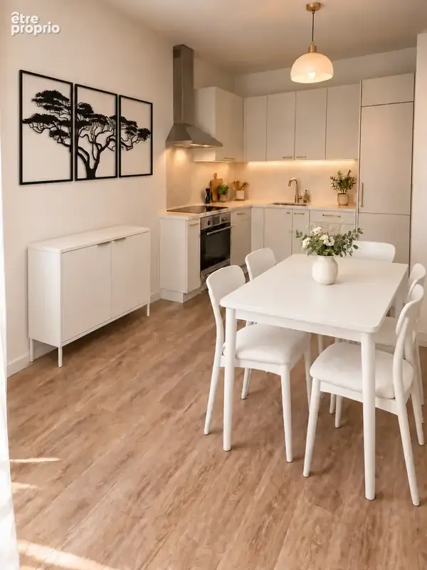 Appartement T1 bis de 36 m2 avec espace nuit de 8,56 m2 et balcon   Lanester centre-ville - photo 6