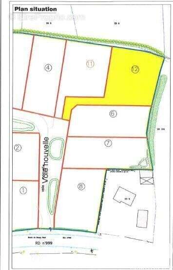 Photo 2 - Terrain à CHERENCE-LE-HERON