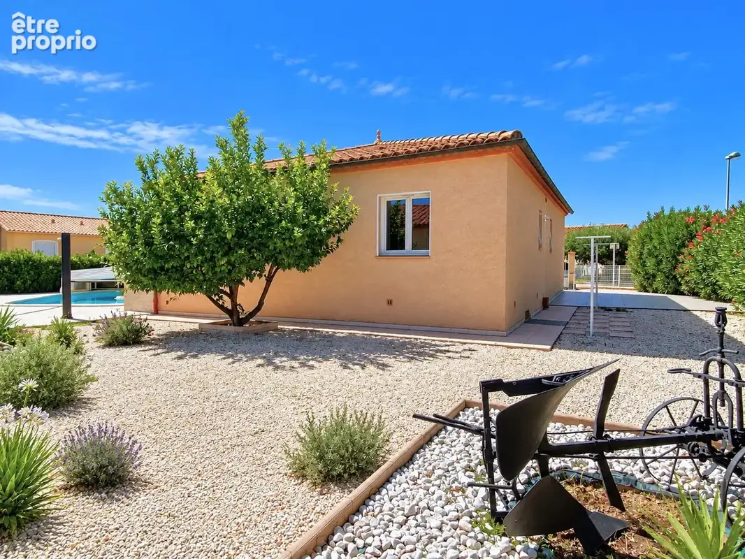 Une villa de plain-pied, 4 faces, avec piscine, entre perpignan et argeles-sur-mer - photo 15