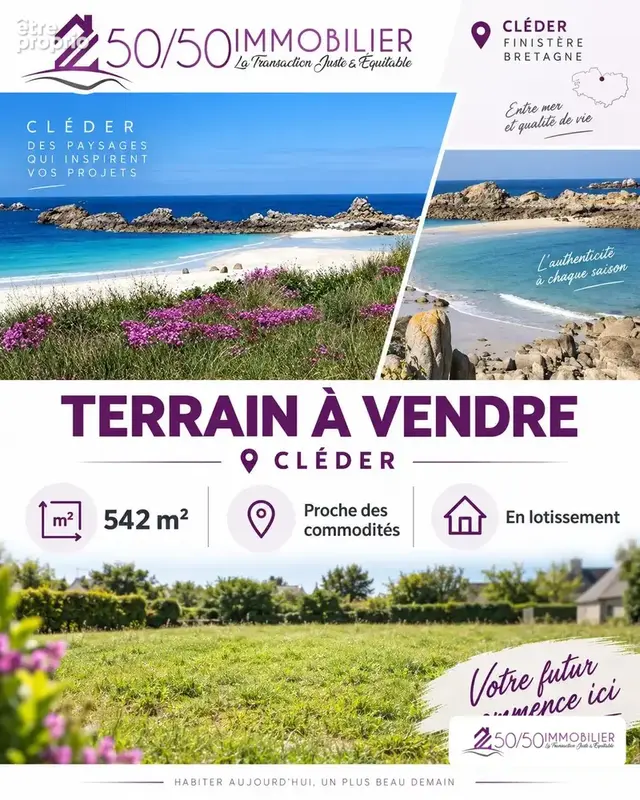 Terrain à CLEDER