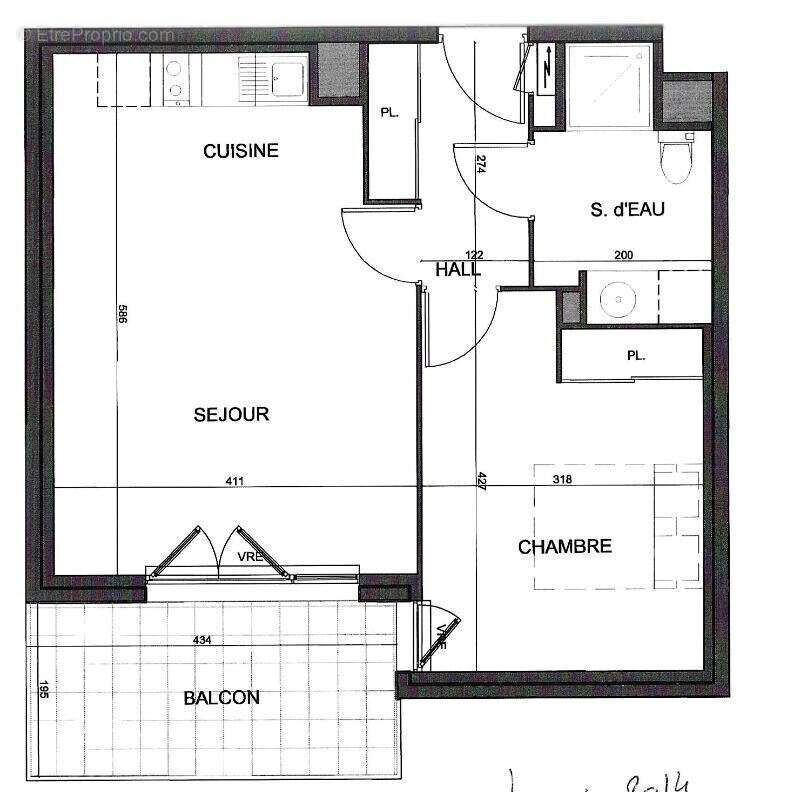 Appartement 45 m² à Sete  - photo 5