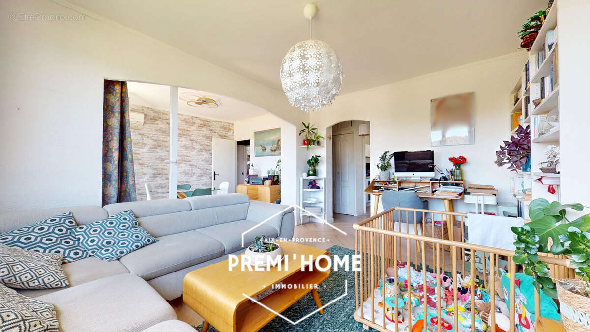 T3/4 a vendre dernier etage aix en provence quartier est - photo 4