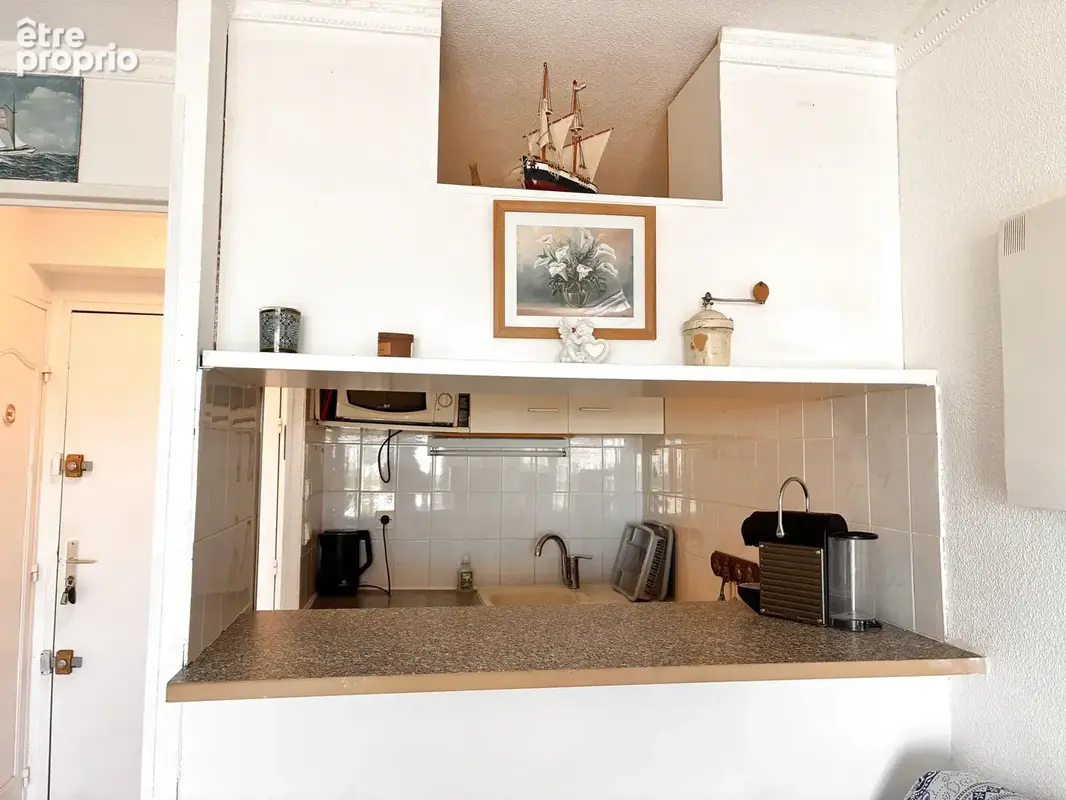 Gruissan rive droite - appartement t2 avec terrasse et place de parking privative - photo 3