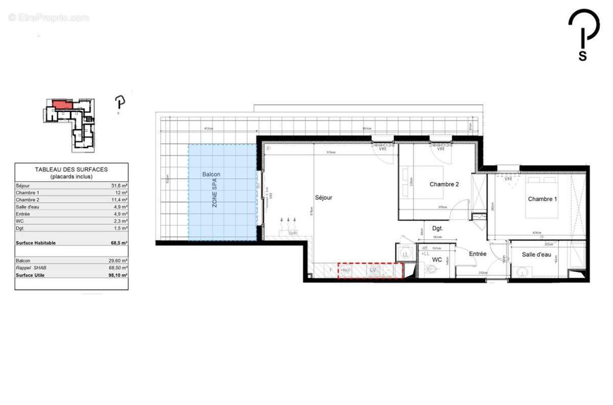 Appartement à SAUVIAN