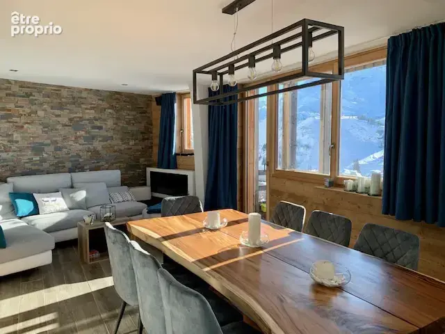 Appartement 4 pièces en duplex   Vue panoramique sur Avoriaz et les montagnes - photo 3
