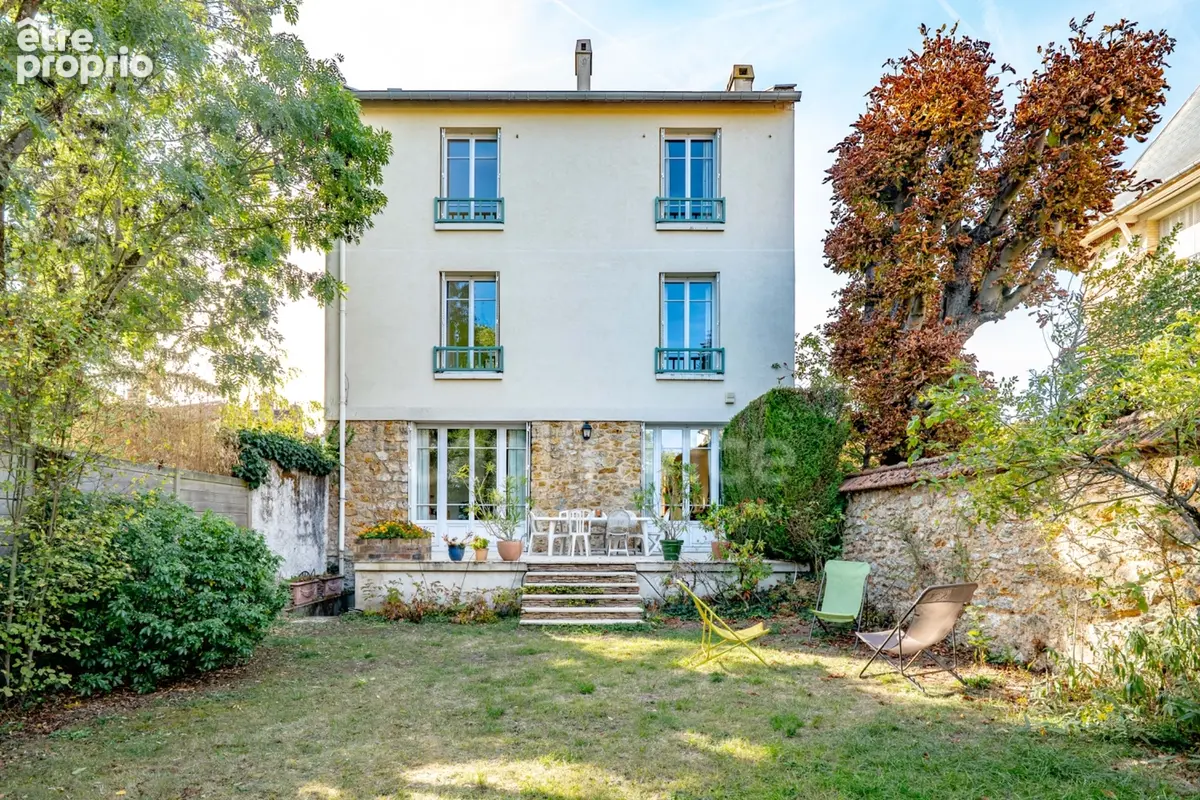 Le chesnay, plateau saint antoine, proche versailles maison à vendre de 220 m2 avec 7 chambres - jardin - photo 4