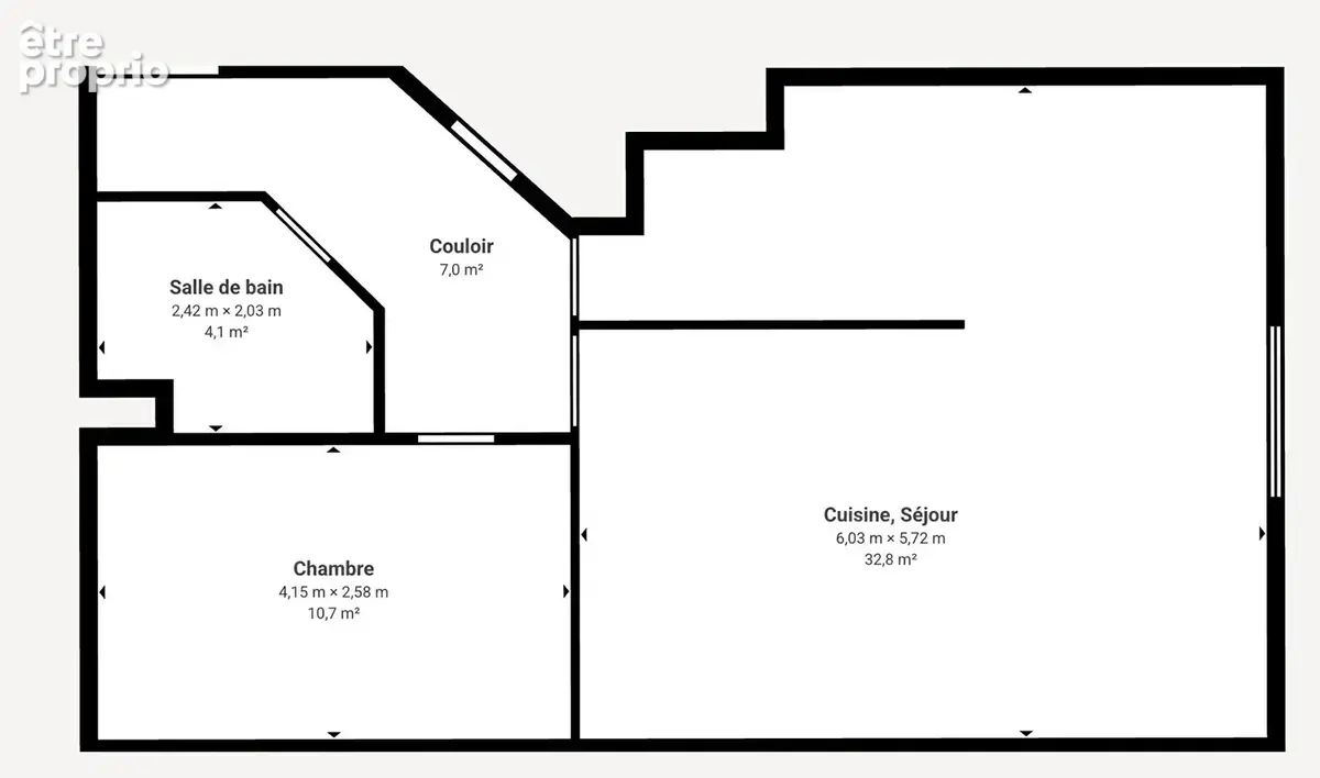Appartement Roissy En Brie  2 pièce(s) 55 m2 - photo 11