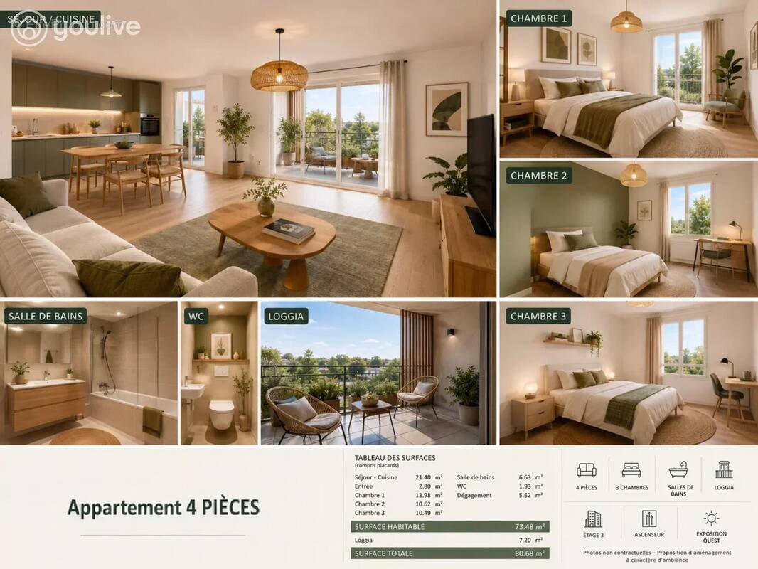 Appartement à AVRILLE
