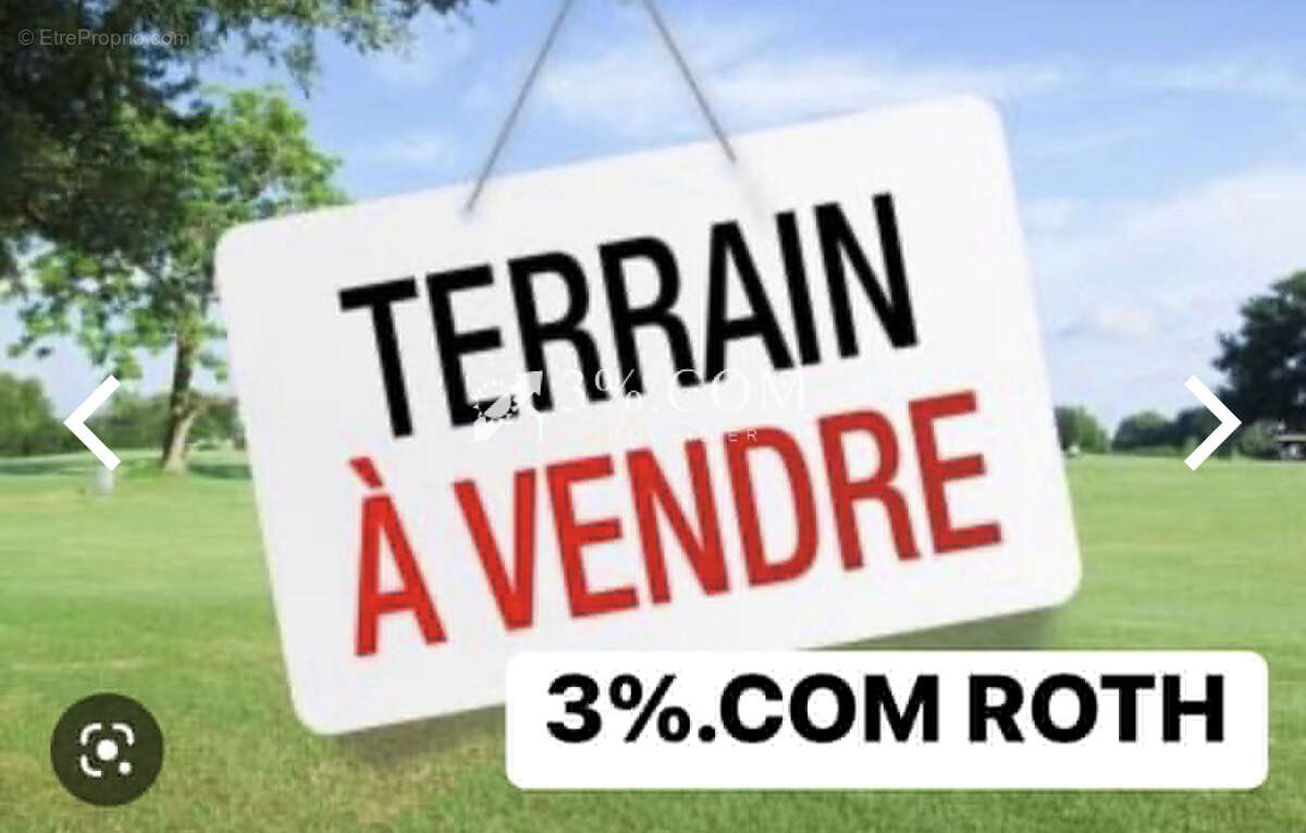 Terrain à GEISWILLER
