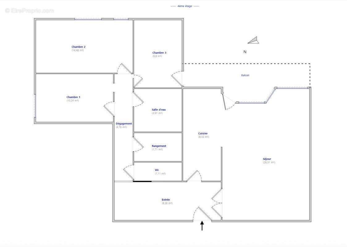 Appartement à VILLEURBANNE