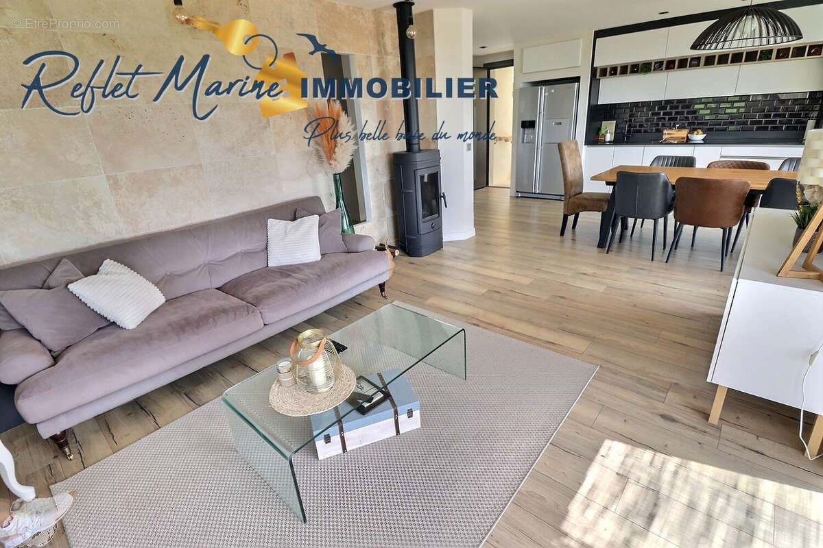 Vue mer et parc des calanques, appartement avec terrasse en vente à La Ciotat - photo 6