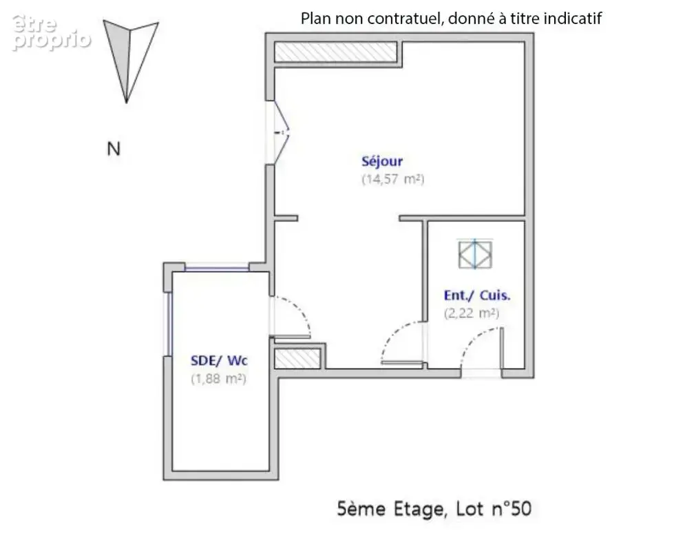 Appartement 16 rue des Poissonniers - photo 12