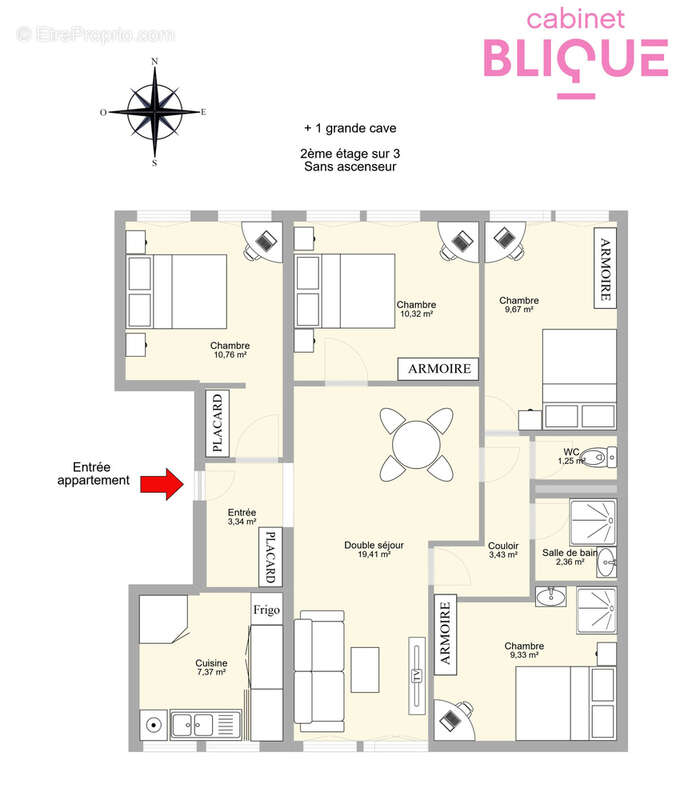 Appartement à NANCY