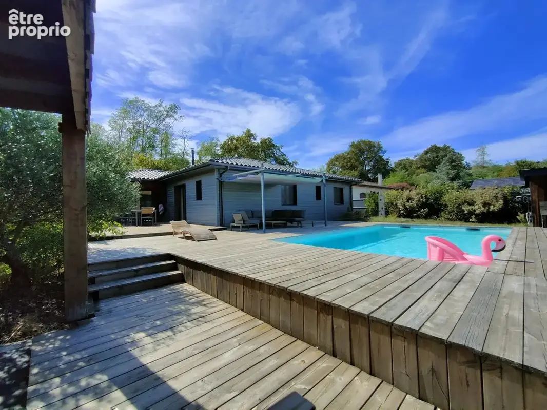 CABANAC, Maison récente en bois de 126 m² sur 1314 m² de terrain - photo 2