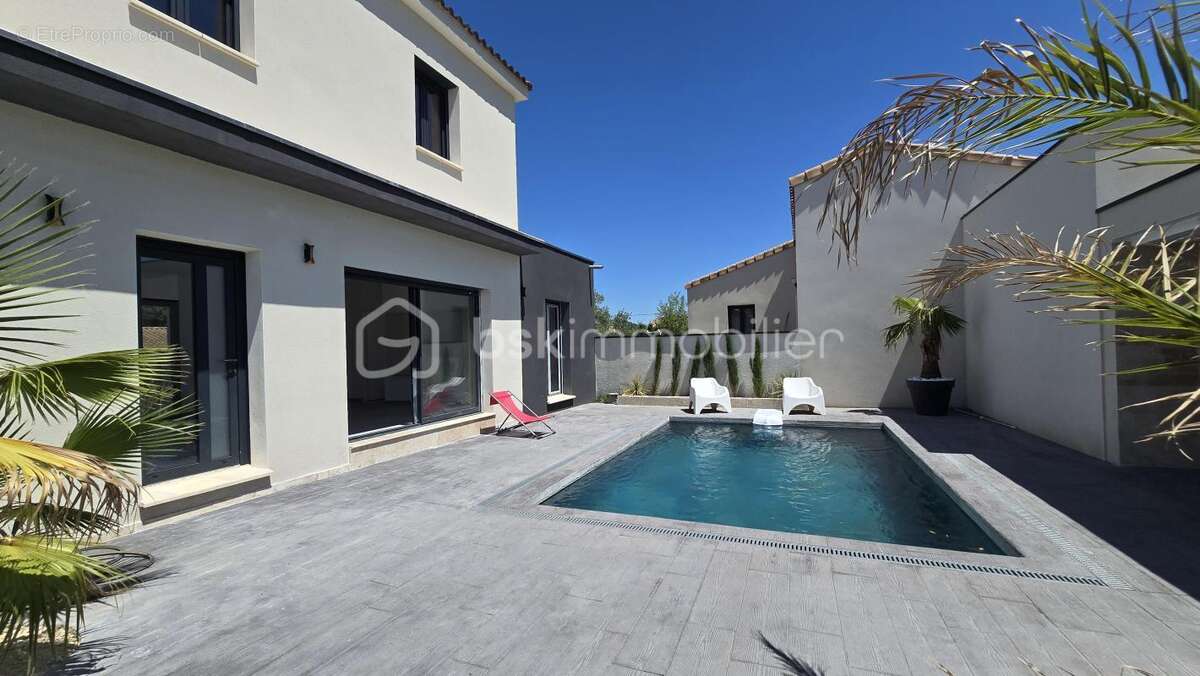 Maison contemporaine avec suite parentale en RDC, piscine Bali, pool-house et dépendance - photo 19