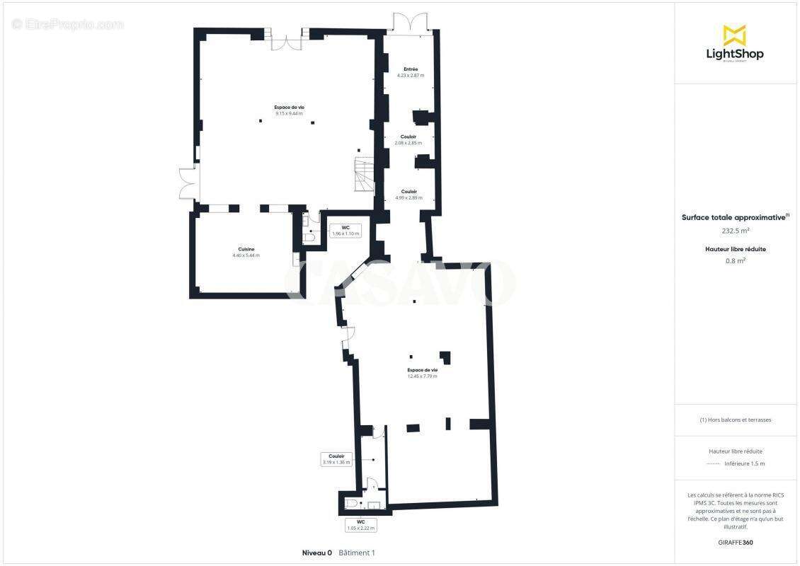 Appartement à PARIS-10E