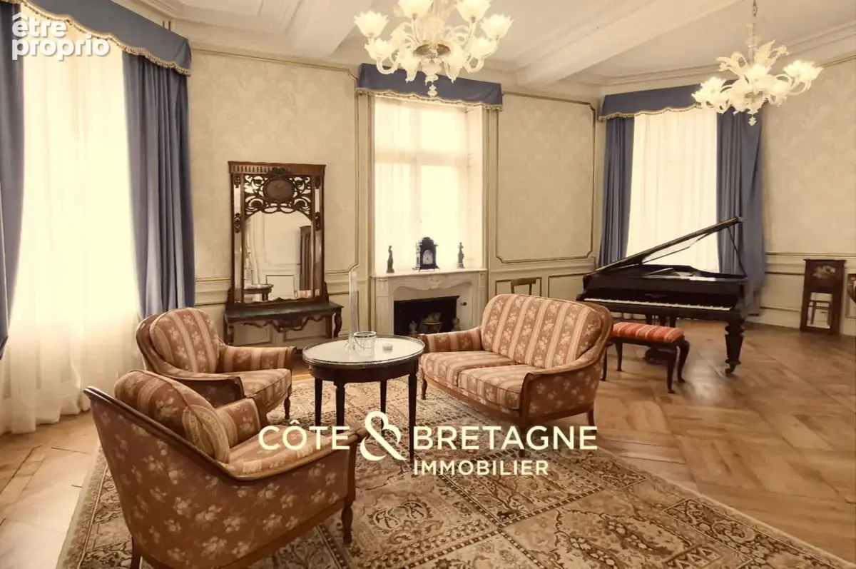 Élégant château XIXe avec parc arboré de 1,2 ha   45 min de Rennes  Réf : 2025129 - photo 5