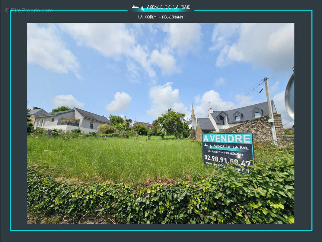 Terrain à LA FORET-FOUESNANT