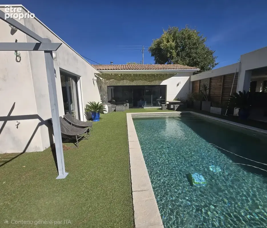 A vendre Villa d'architecte  piscine et studio - photo 2
