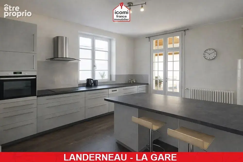 Finistere - landerneau (29800) - a vendre - maison 140m² - 6 chambres - grande piece de vie - 1000m² de terrain - centre ville - - photo 5