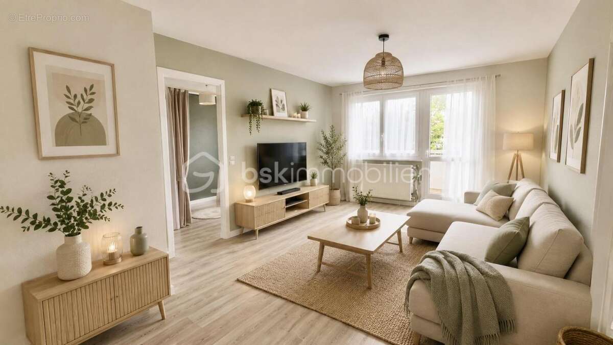 Dpt 44 - beau t4 - dernier etage  avec vue -erdre - la beaujoire - photo 4