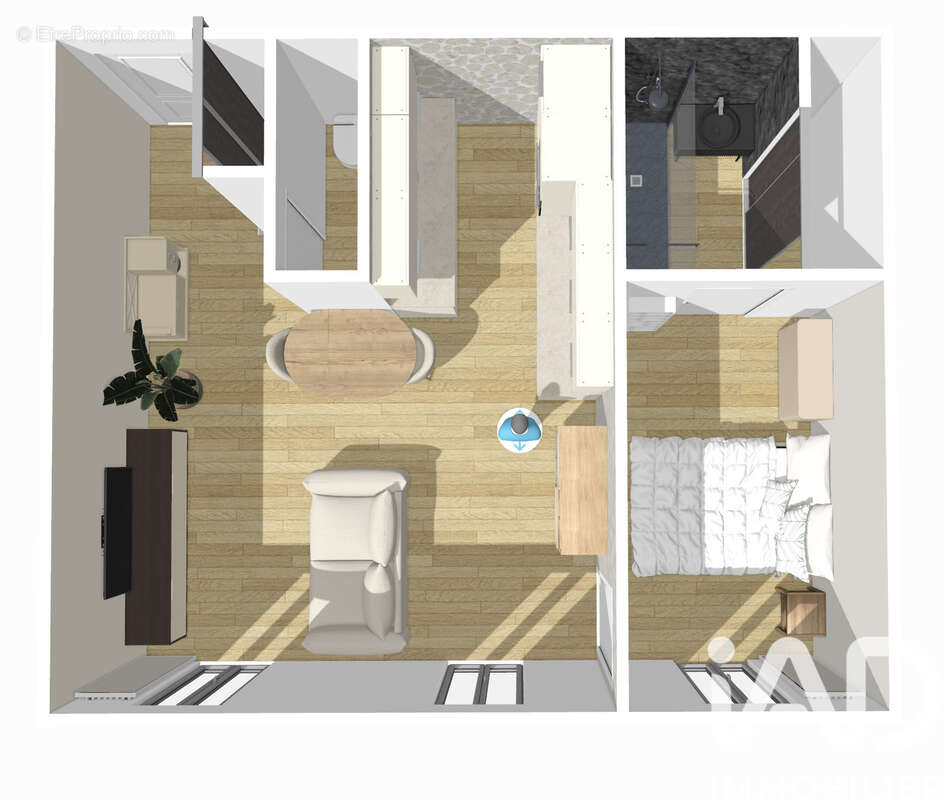 Photo 9 - Appartement à SAINTE-GENEVIEVE-DES-BOIS