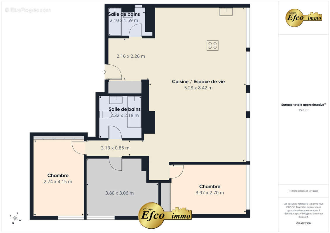Appartement à SAINT-LOUIS