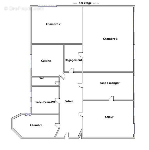 Appartement à PARIS-18E