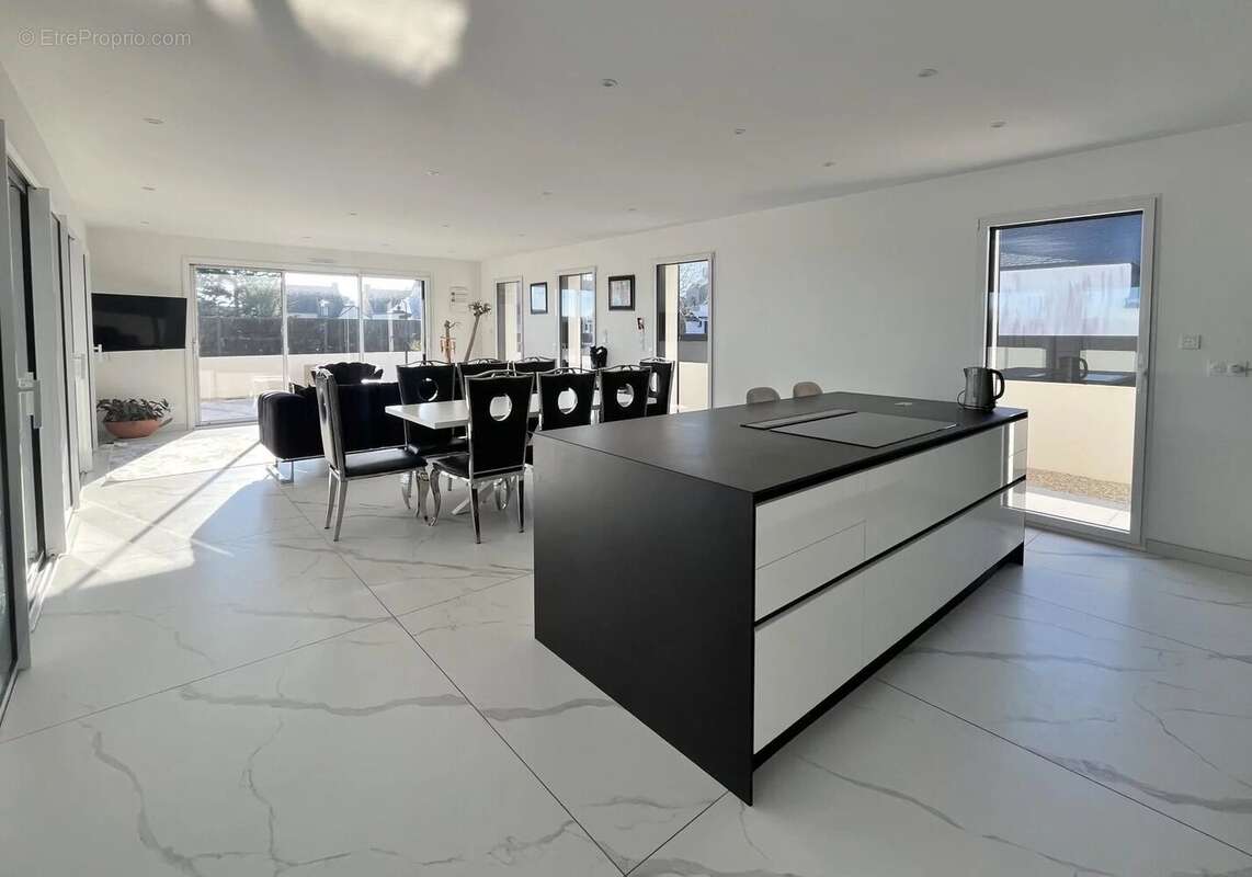 Maison d'architecte t6 guidel-plage - photo 10
