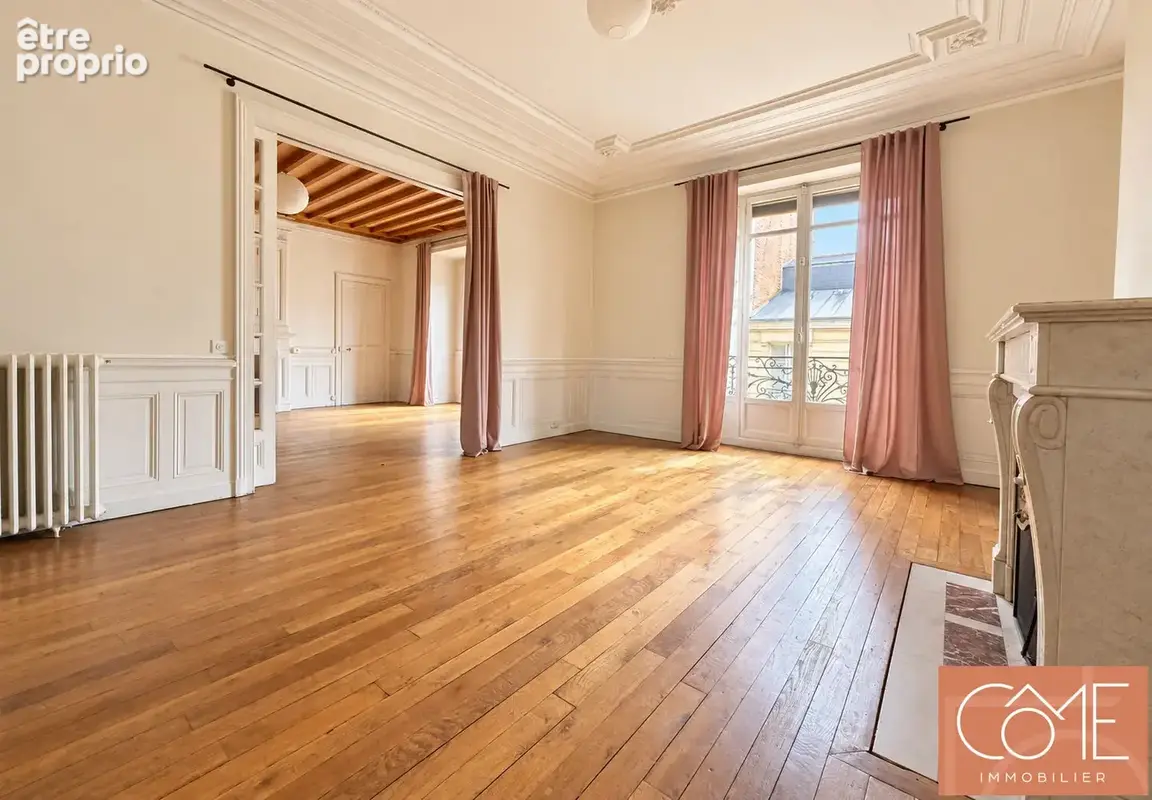 En exclusivite : cabinet côme immobilier - rennes centre-ville - appartement de caractere type 5 - 121 m² - rue d'antrain - 3500 - photo 2