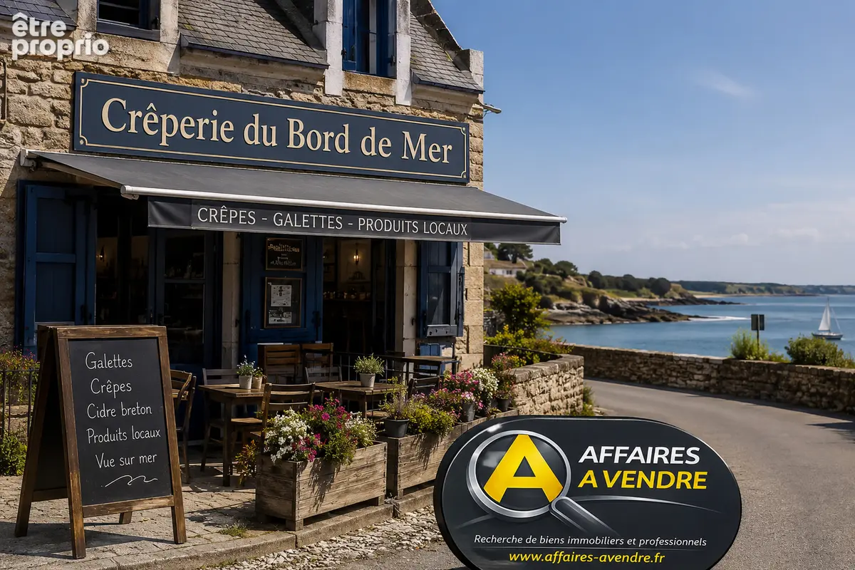 Fonds de commerce Crêperie face mer proche Pont l'Abbé - photo 2