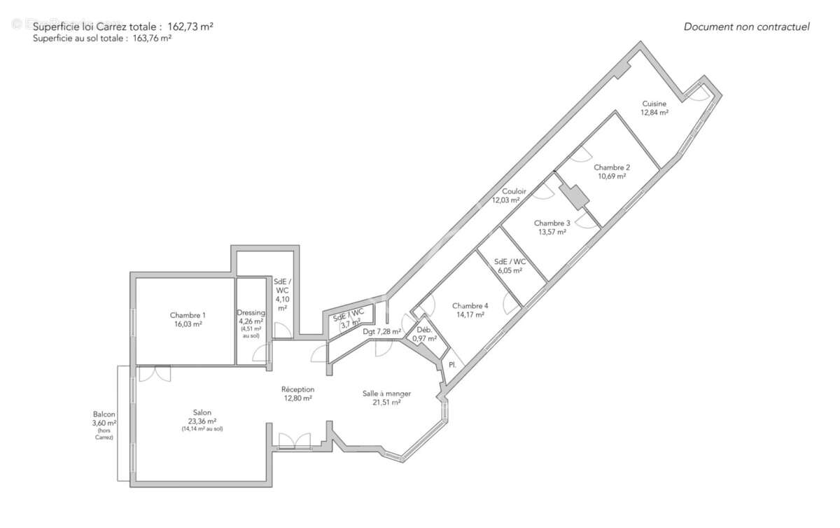 Appartement à PARIS-16E