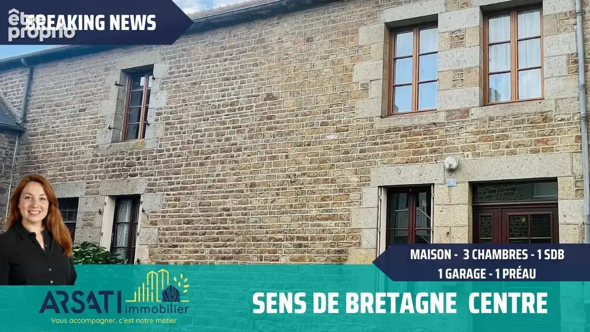 Maison à SENS-DE-BRETAGNE