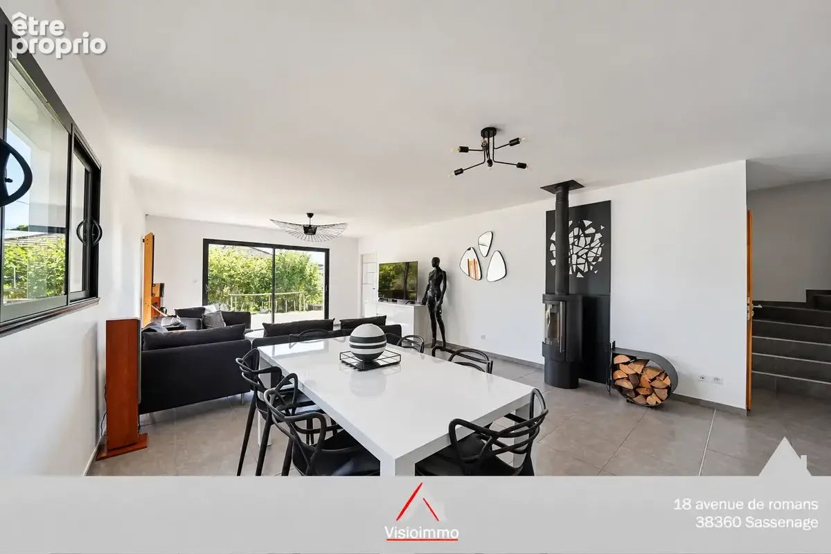Maison récente mitoyenne d'un côté 4P 101 m2 Montponçon - photo 6