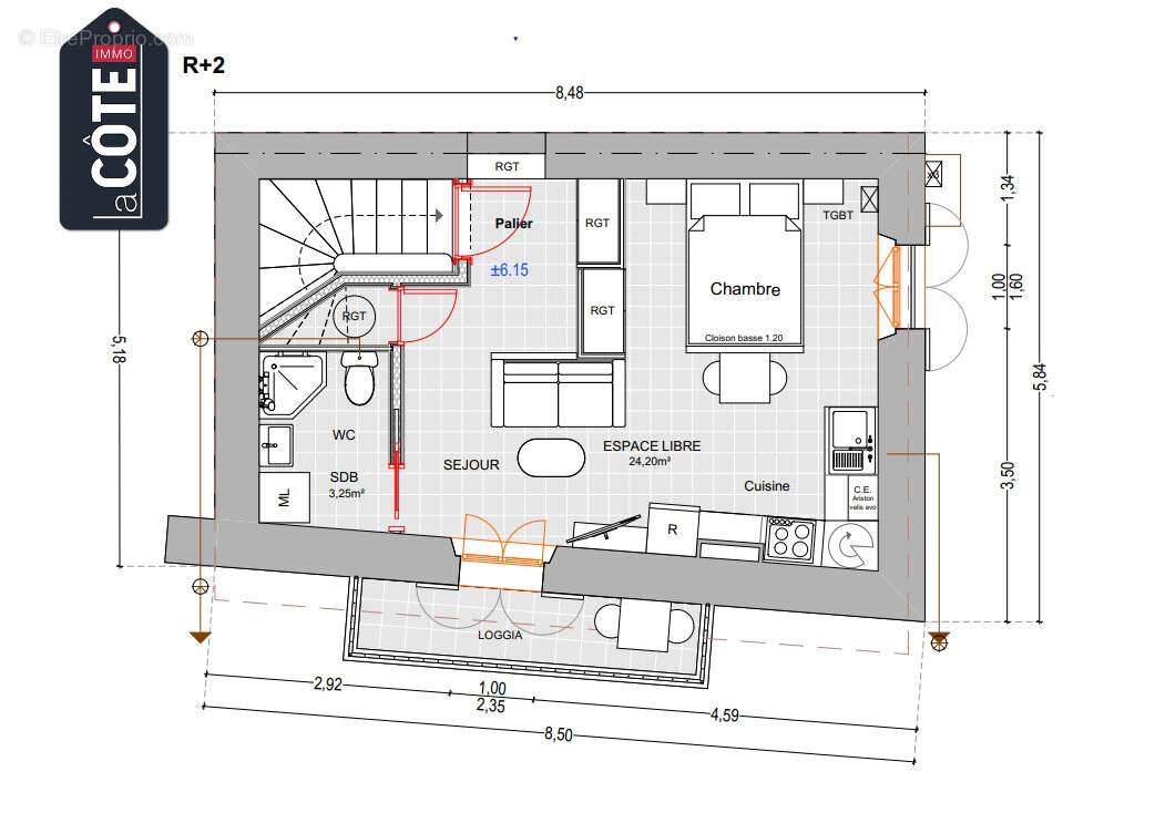 Maison à CHATEAUNEUF-LES-MARTIGUES