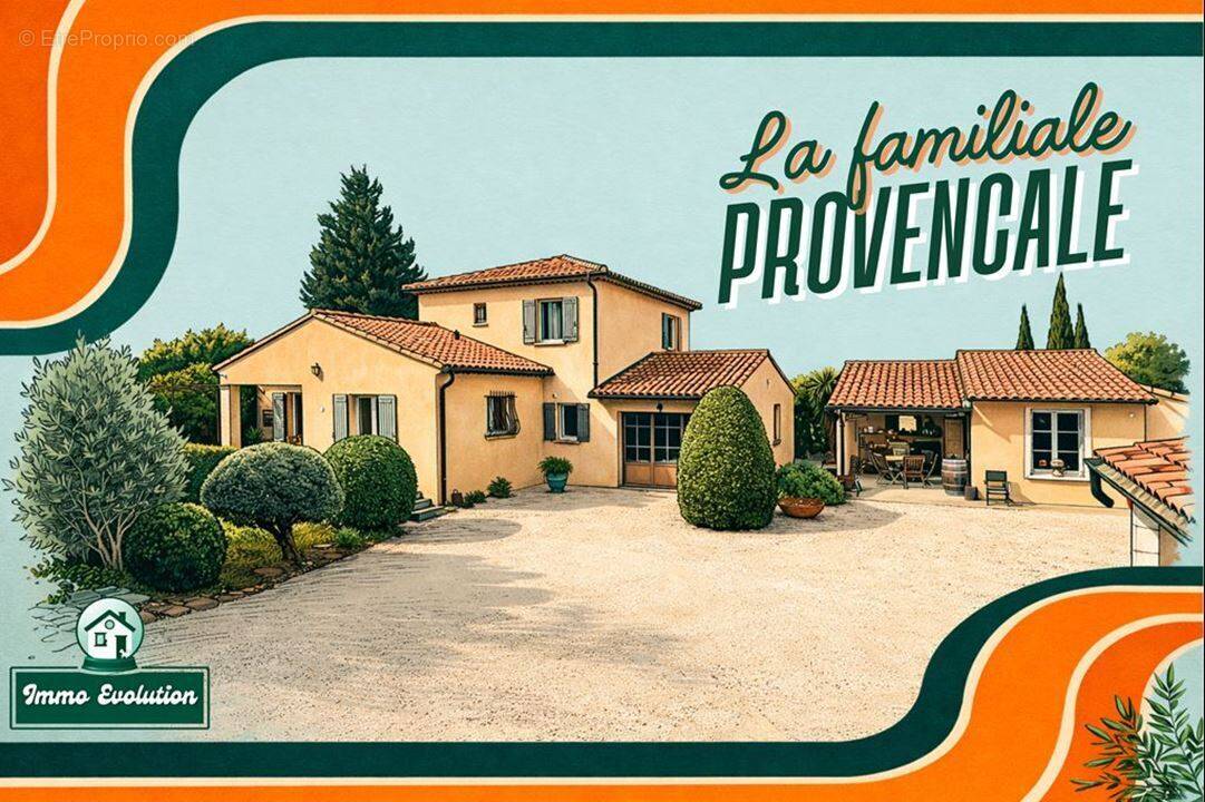 Maison à CAMARET-SUR-AIGUES