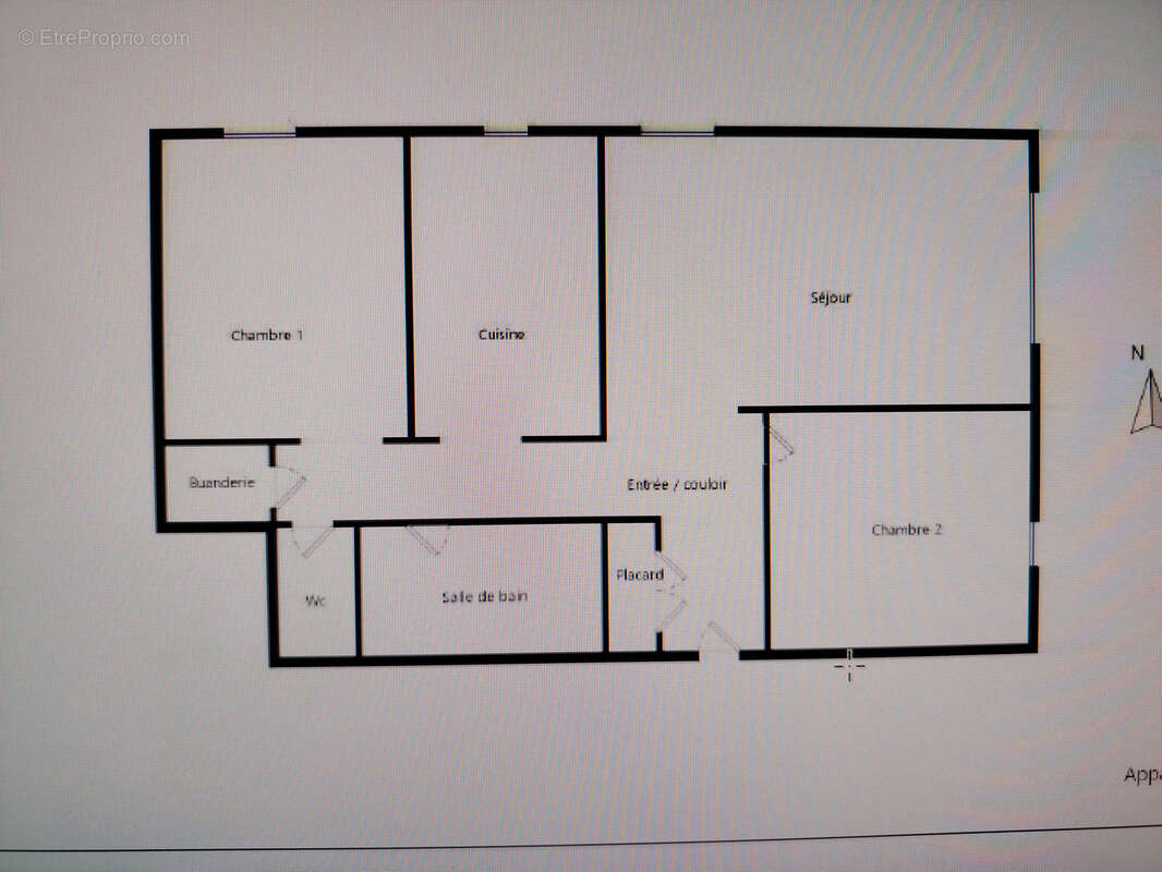 Appartement à HEROUVILLE-SAINT-CLAIR