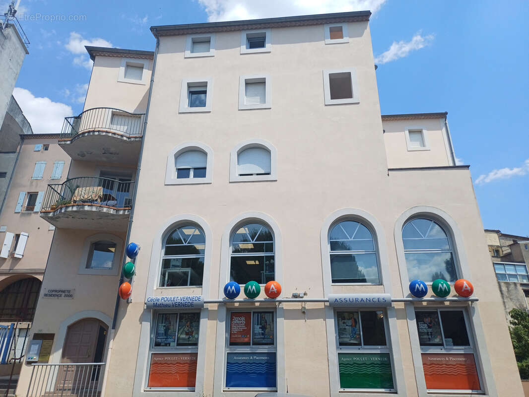 Aubenas centre - studio 28m2 + balcon  -  ascenseur - photo 7