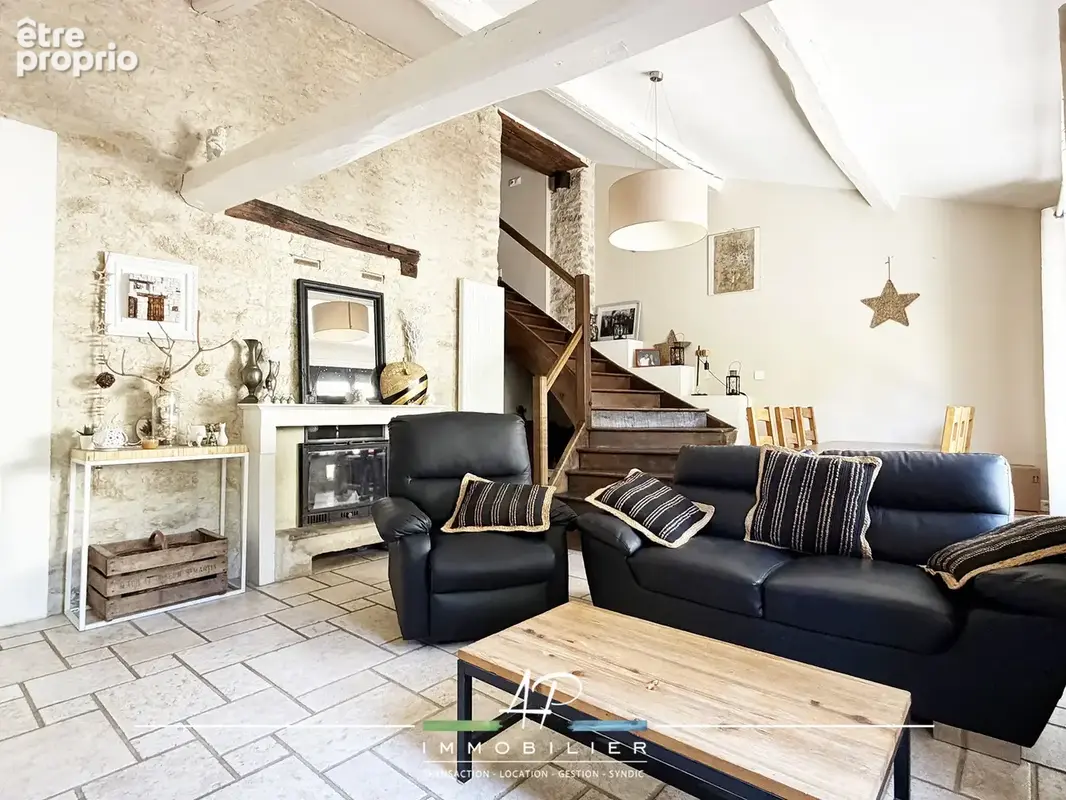 BROGNON   Maison de charme en pierre avec terrasse, jardin et garage - photo 3