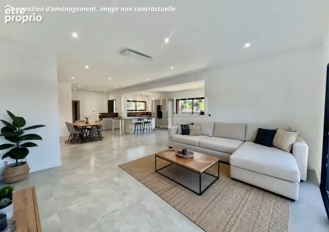Messimy-sur-saône   maison neuve 137,60 m2 avec piscine et suite parentale - photo 5