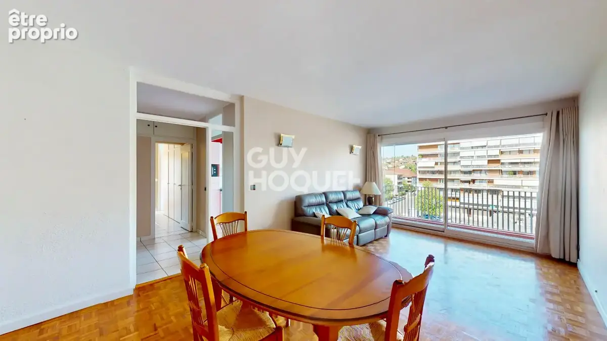 Annecy - secteur novel - grand t4 de 87,4 m² avec balcons - photo 4
