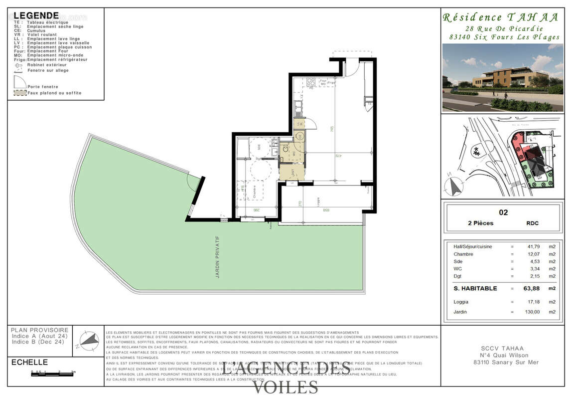 Appartement à SIX-FOURS-LES-PLAGES