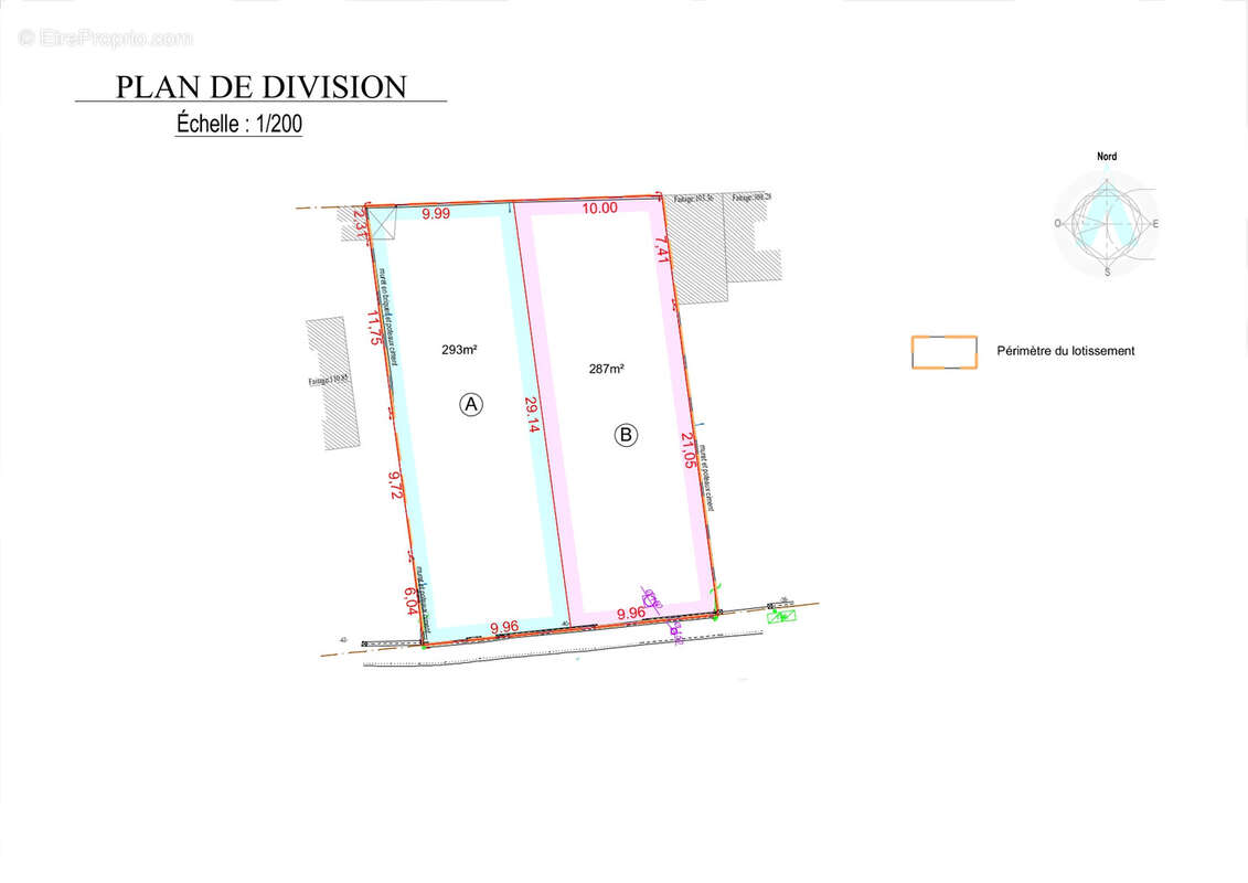 Terrain à PALAISEAU