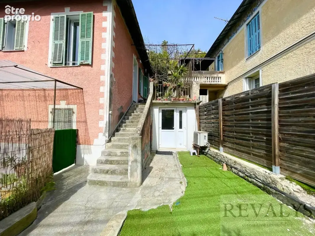 Alpes maritimes (06) - nice nord/cap de croix -  vente maison de ville individuelle garage avec terrain 360m2 - photo 2