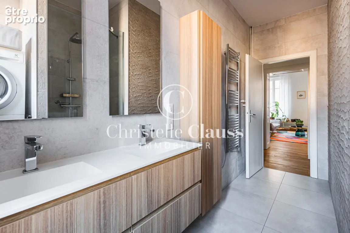 STRASBOURG - ORANGERIE  115 m², trois chambres et balcon plein sud - photo 8