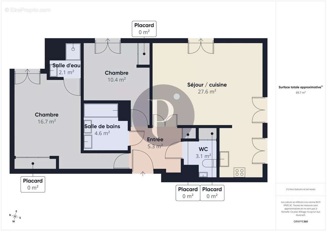 3 pièces - 72 m² - Châtenay-Malabry - photo 12