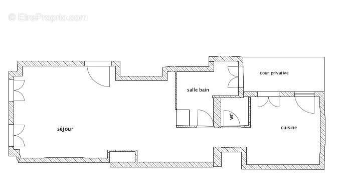 Appartement à PARIS-20E