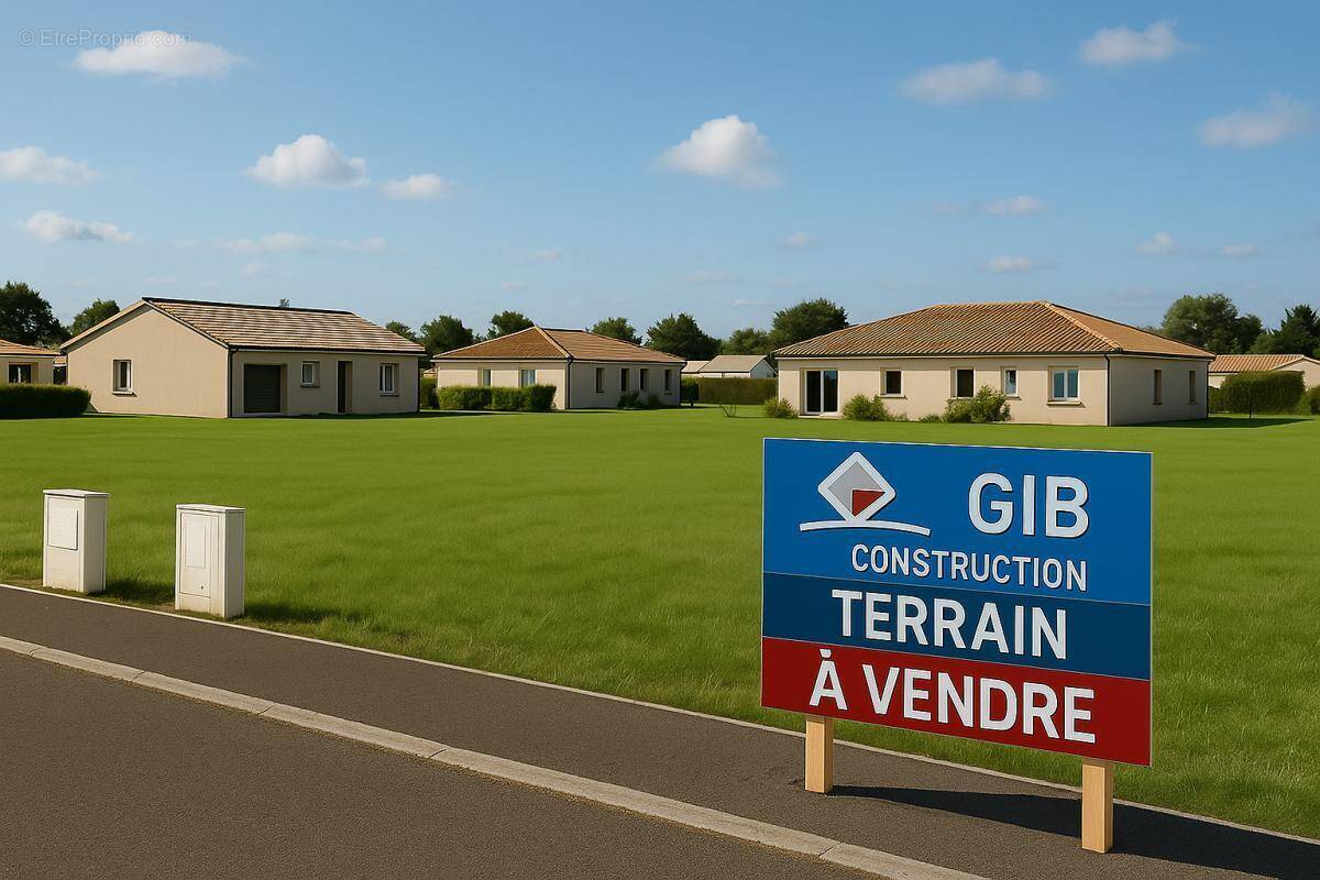 Terrain à LA LANDE-DE-FRONSAC