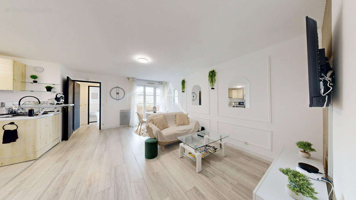 Appartement Vaureal 2 pièce(s) - photo 3